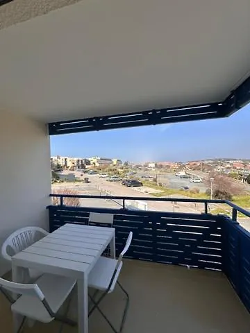 Appartement T2 Bord De Plage, Bleu Marine 45 *